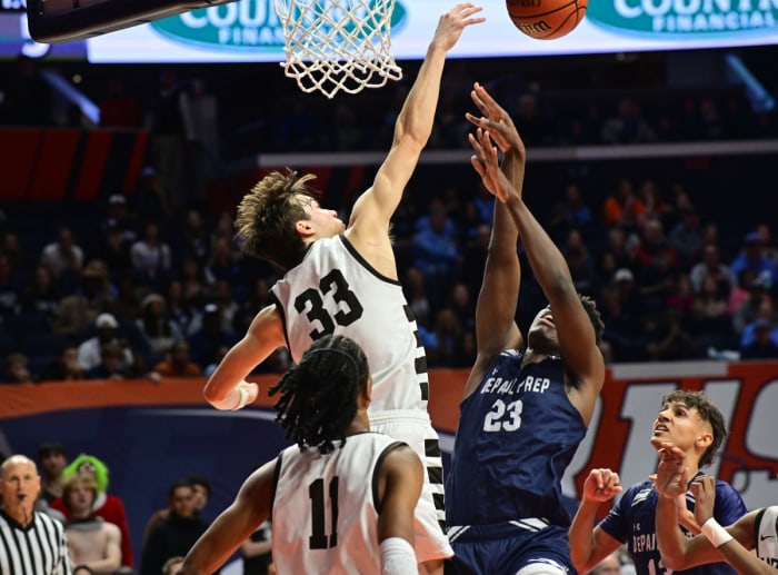 DePaul Prep Mount Carmel Illinois boys basketball March 9 2024 Tim Vizer 26795